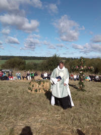 Billeder fra høstgudstjenesten i Kisserup Fotograferet af Claudia Loveluck