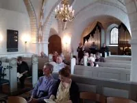 Hvalsø plejecenter på besøg i Kirke Saaby kirke Fotografier af Claudia Labbé Loveluck