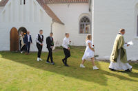 konfirmationen 30-8-2020 Fotos taget af Majbrit Stokholm